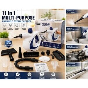 Pnueut Pressurised Handheld Multi Surface Steam Cleaner